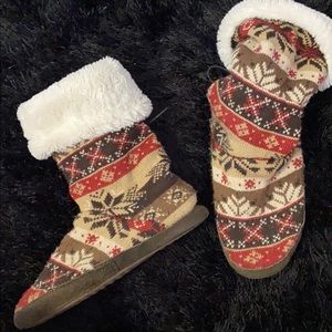CHRISTMAS boot/slippers❄️
